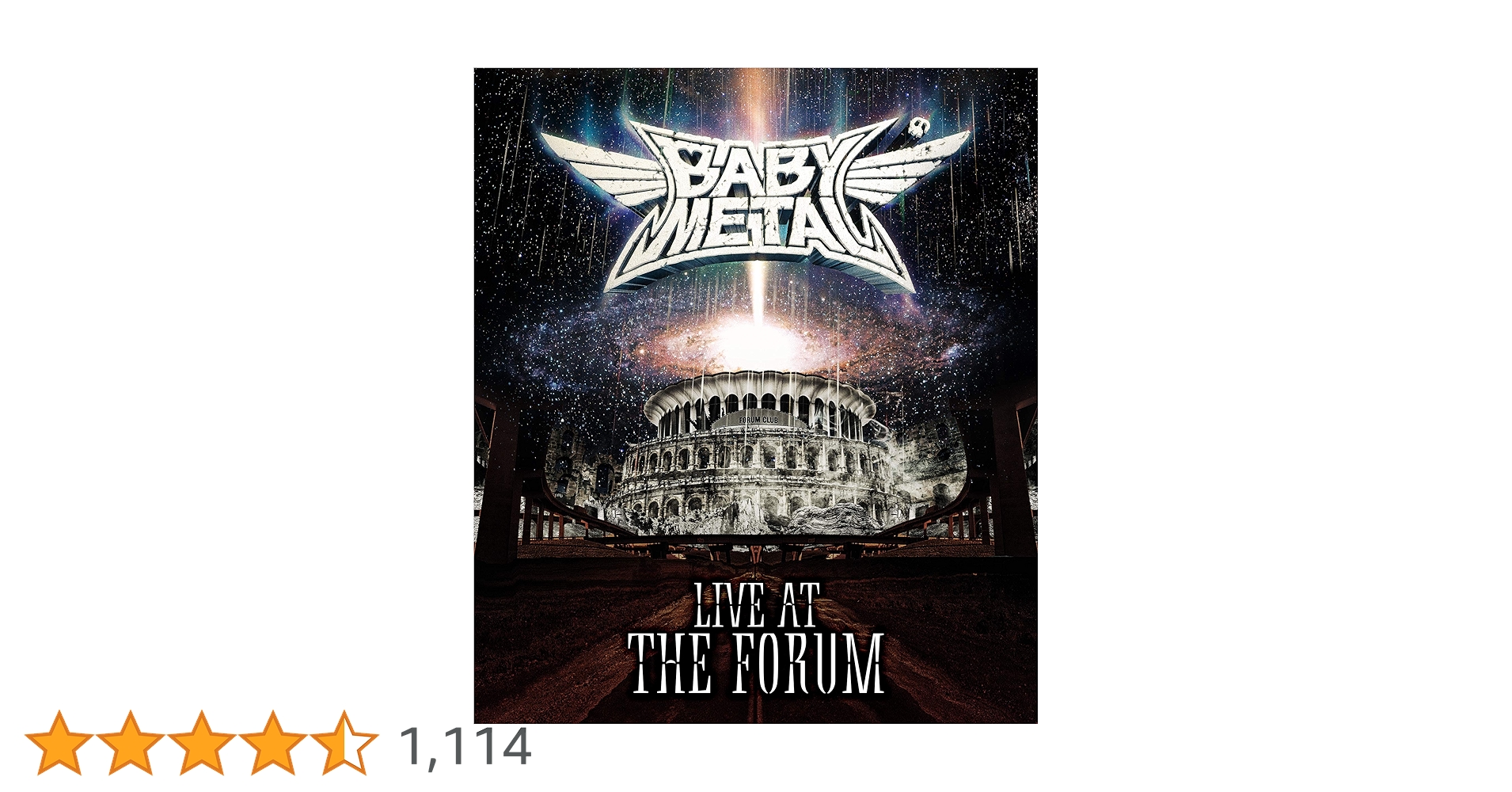BABY L LIVE AT THE FORUM　ブルーレイ Amazon.co.jp: LIVE AT THE FORUM[Blu-ray] : BABYMETAL: DVD